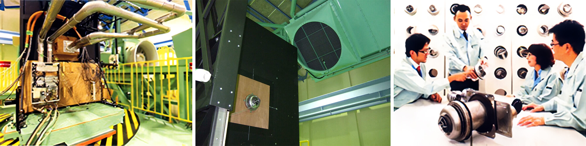 耐風試験装置を有する「送風実験室」